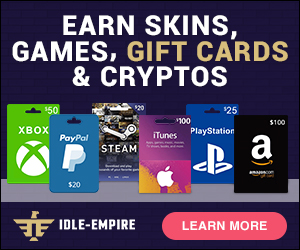 Idle-Empire, consigue dinero para tus juegos! 300x250